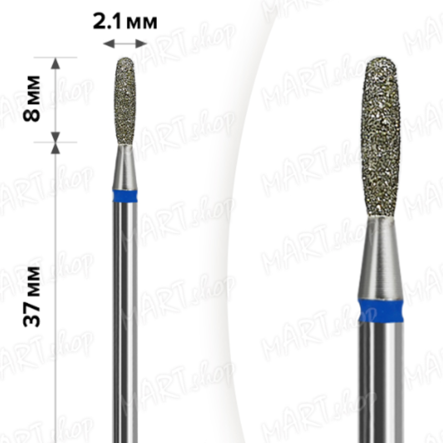 Фреза алмазна MARTполум'я тупе 2.1 мм, фото 1