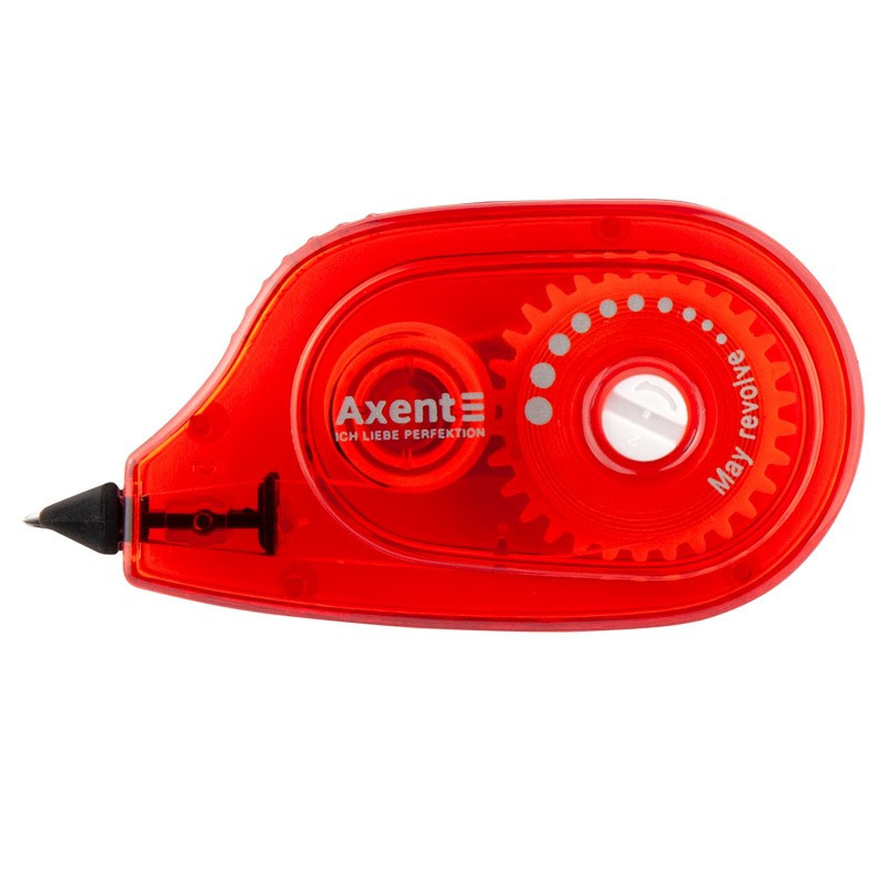 Коректор стрічковий Axent 5мм*6м бордовий