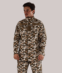 Літній костюм піксель (Туречина)  Бавовна 80%, робочий камуфляжний костюм ФЛП-2Т