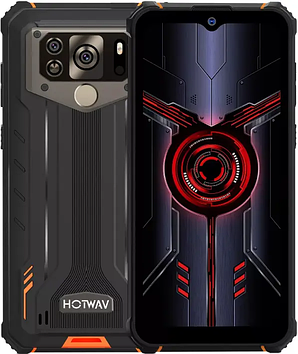 Смартфон HOTWAV W10 Orange 4\32GB акумулятор 15000mah