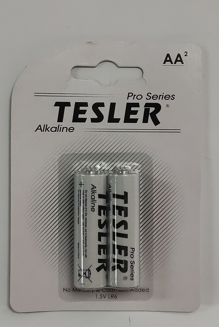 Батарейки TESLER Pro Series LR6 Alkaline AA 1.5V - фото 2 - id-p1807327395