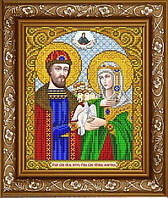 Схема для вышивки бисером Святой князь Петр и Святая Княжна Феврония