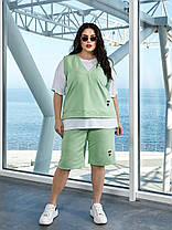 Костюм трійка з бриджами БАТАЛ, фото 4