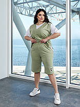 Костюм трійка з бриджами БАТАЛ, фото 5