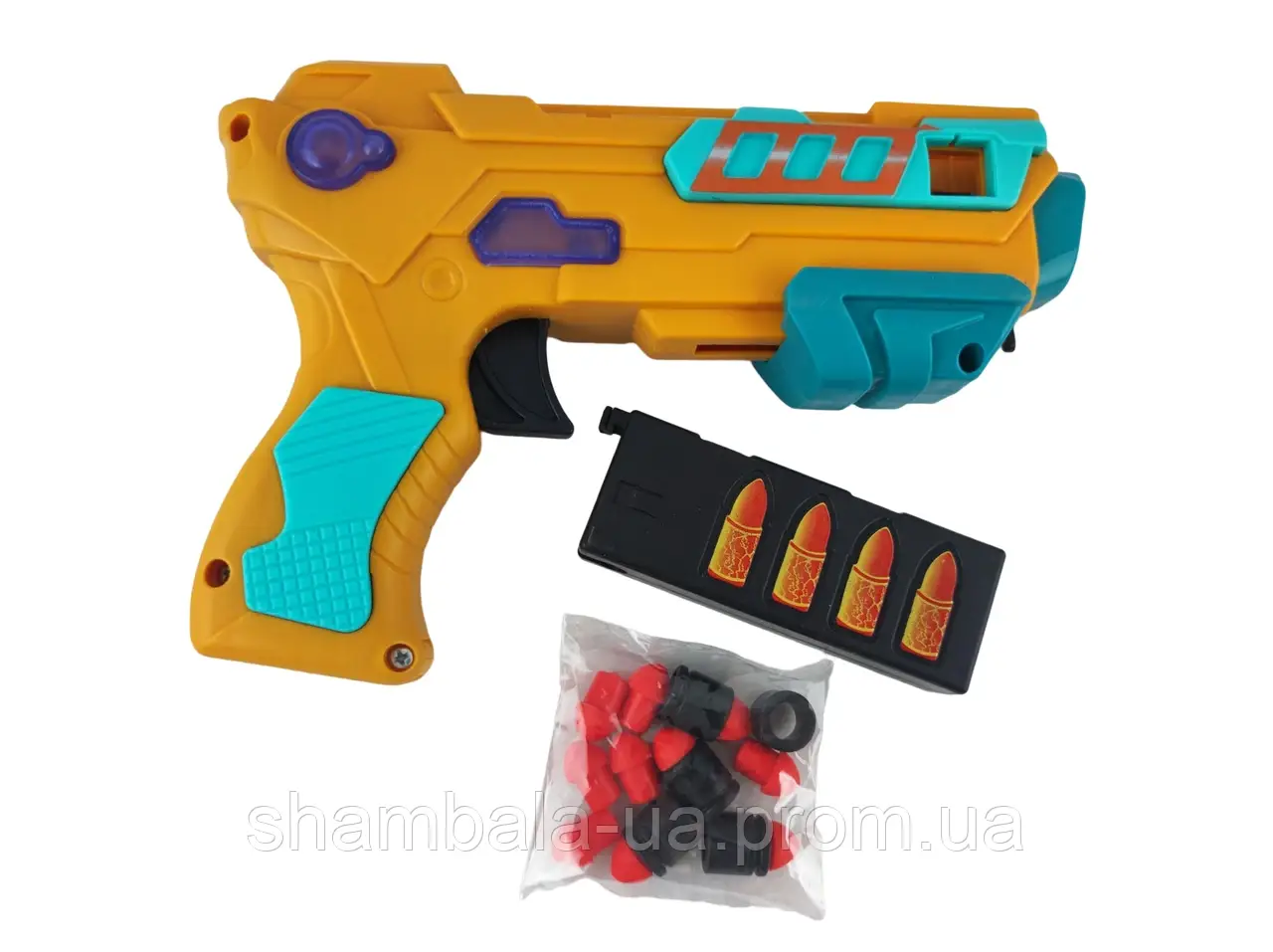 Іграшковий дитячий пістолет бластер, м'які кулі, A-Toys (132822)
