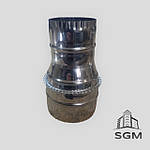 Перехідник димоходу з нержавіючої сталі