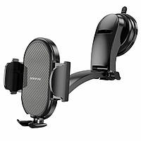 Держатель для мобильного borofone bh73 charm press type center console car holder black