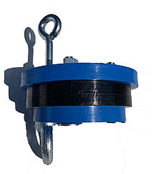 Оголовок свердловини зажимний Ø125 мм труба 32