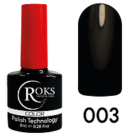Гель-лак Roks Color чорний 8 мл
