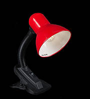 Офісна настільна лампа Червона на прищіпці N108B (PK)