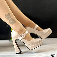 Жіночі туфлі на високих підборах і платформі 36.40 рр