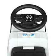 Дитяча каталка-толокар 656-1, білого кольору, фото 2