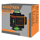 Лазерний рівень 16-рядковий 360° BIGSTREN 25 м, фото 10