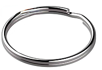 Кольцо пружинное брелок для ключей хромированное (40мм)