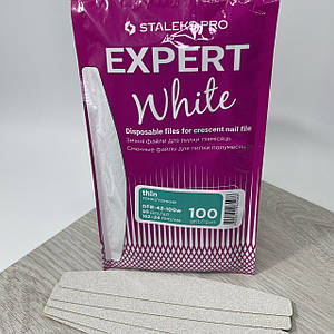 Змінні білі файли для пилки півмісяць EXPERT 42 100 гритів (50 шт.)