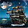 Piececool HP239-KG Металевий 3D пазл Піратський корабель "Помста Королеви Анни" 439 шт, фото 7