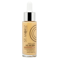 Сироватка-автобронзат для засмаги обличчя, з ефектом шимера St Moriz Professional Prime Glow Serum, 25 мл, фото 5