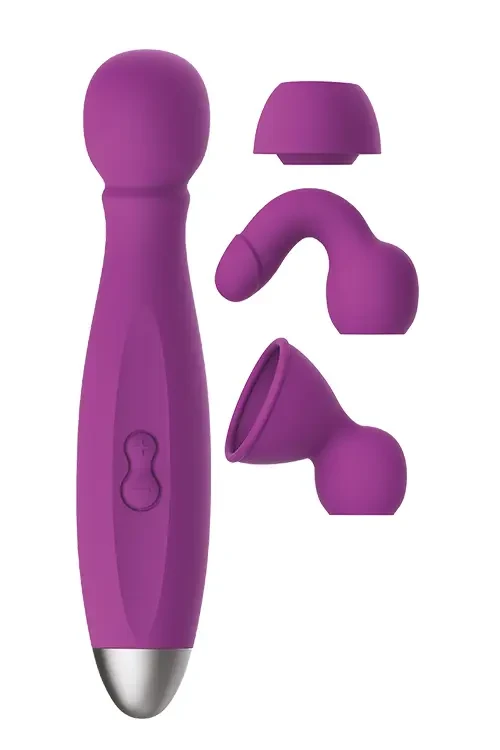 Вібромассажер DREAM TOYS QUEENPIN PURPLE