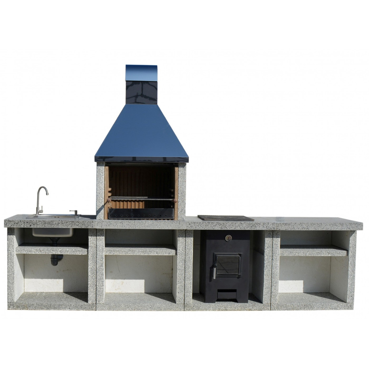 Купить Барбекю из бетона | Бетонный мангал | Беседка мангал-барбекю ...