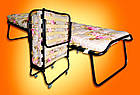 Раскладная кровать с ватным матрасом и колесами, фото 2