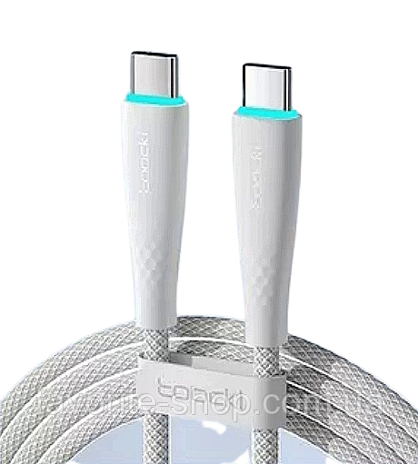 Кабель для заряджання телефона, ноутбука Toocki PD60W (1.0m)