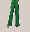 Широкі штани в рубчик мод.No 99 зелені, фото 7