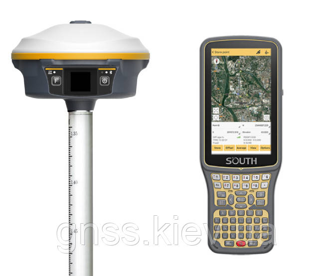 Комплект GNSS RTK приймача Galaxy G5 (IMU) + South H6 + SurvStar