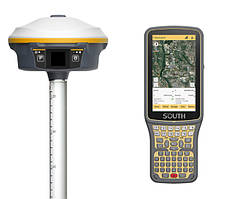 Комплект GNSS RTK приймача Galaxy G5 (IMU) + South H6 + SurvStar