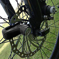Механическое противоугонное устройство для мотоцикла - мотоциклетный дисковый замок Sailnovo Black 1