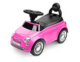 Машинка для катання Caretero (Toyz) Fiat 500 Pink, фото 2