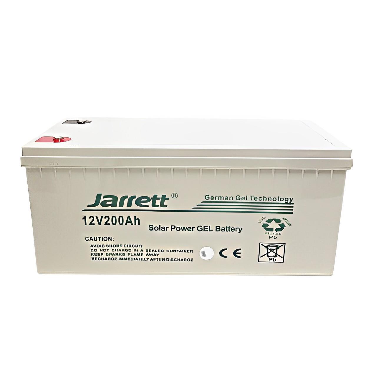 Акумулятор гелевий 200 Ah 12 V Jarrett GEL Battery (гелевий акумулятор 200 амперів)