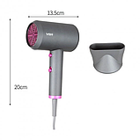 Фен для волосся професійний для сушіння та укладання волосся VGR V-400 1600-2000 Вт, фото 5