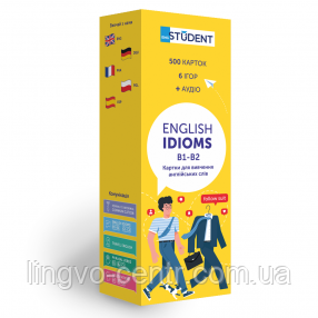 Англійська мова. English Idioms B1-B2. Картки для вивчення англійської мови