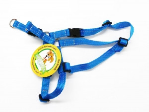 Шлейка 8221 14мм "НЕЙЛОН" легкознімна з фастексами світловідбиваюча