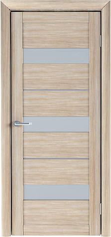 Двері Praga Акація Кремова Полотно, покриття eco-tex, фото 1