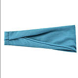 Жіночі однотонні еластичні пов'язка на голову для йоги, фото 7