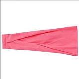 Жіночі однотонні еластичні пов'язка на голову для йоги, фото 5