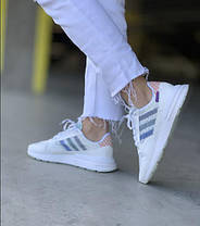 Жіночі кросівки літні Adidas ZX 500 RM Commonwealth White білі літні Адідас ЗХ 500 РМ різні кольори легкі, фото 3