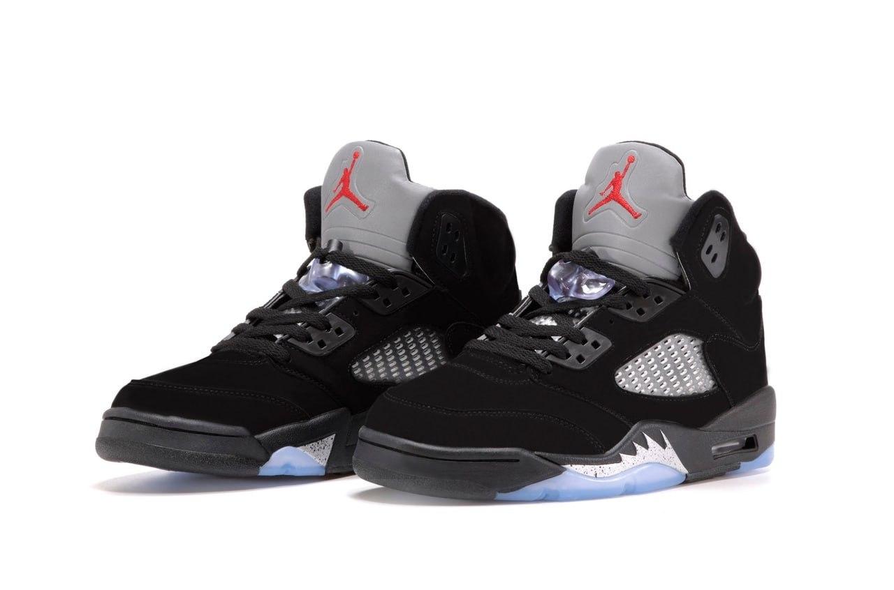 Чорні чоловічі Кросівки Nike Air Jordan 5