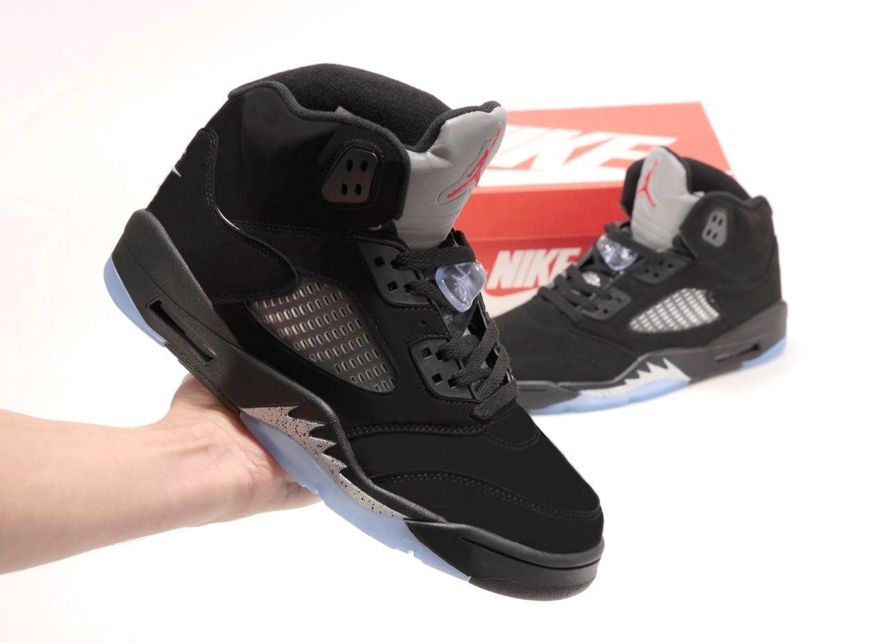 Чоловічі чорні кросівки Nike Air Jordan 5