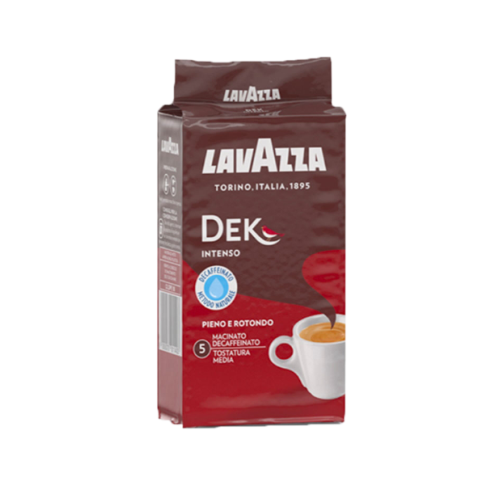 Кава мелена Lavazza DEK Intenso без кофеїну 250г