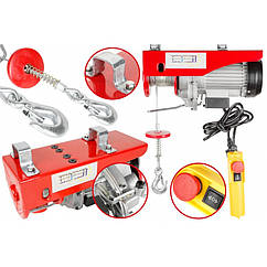 Тельфер електричний 150/300 кг. HJ202 1000 Вт.