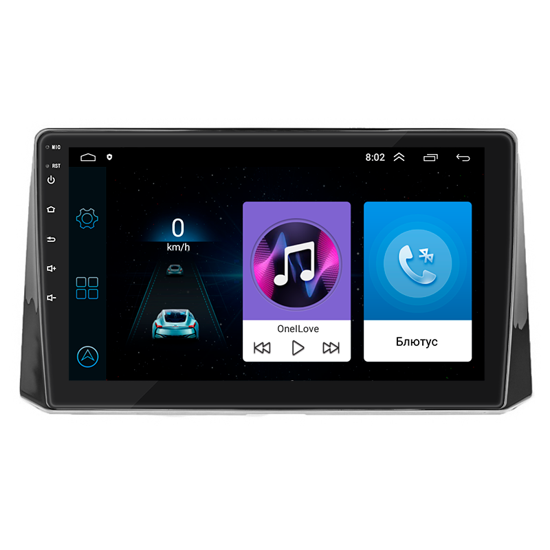 Штатна магнітола Lesko 10" Toyota Corolla Google E210 2018-н.в. 1/16Gb/ Wi-Fi Optima (4781-38473)