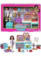 Игровой набор Челси , ветеринарная клиника. Barbie Chelsea Pet Vet Playset