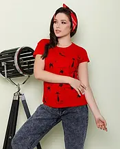 Футболки ISSA PLUS WN20-128 S червоний