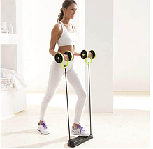 Тренажер для тіла багатофункціональний 6 рівнів тренування Revoflex Xtreme Green, фото 3