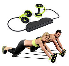 Тренажер для тіла багатофункціональний 6 рівнів тренування Revoflex Xtreme Green, фото 4