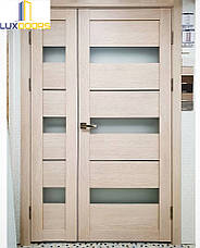 Двері Praga Акація Кремова Полотно, покриття eco-tex, фото 4