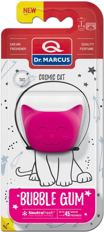 Ароматизатор на пічку та дзеркало Dr.Marcus Cosmic Cat Bubble Gum