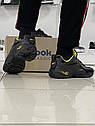 Чоловічі кросівки Reebok DMX (black / yellow) ||, фото 2